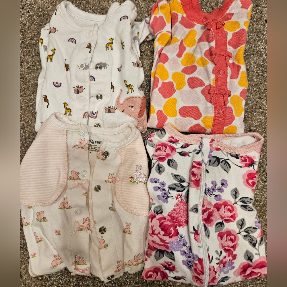 14 Newborn Girl Onesies